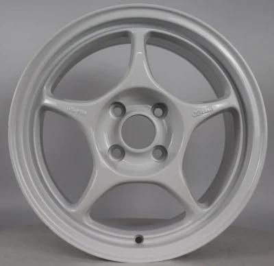 15inch 4X100 White Color Passenger Car Rim