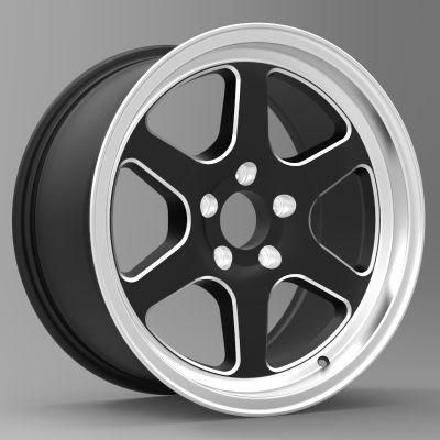 15 16 17 20 22 Inch Black Machine Face 5X120 130 4 Holes Car Alloy Wheels