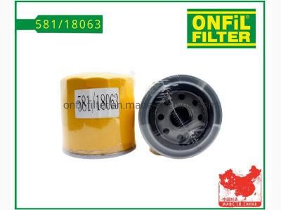 Hg462W P551756 581m8063 Hf35139 Wd9203 Hydraulic Oil Filter for Auto Parts (581/18063)