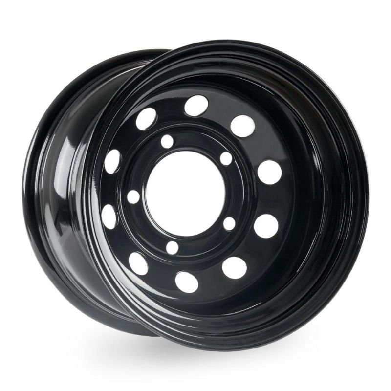 Black Steel Wheels Modular Wheel 16X10" 5X165