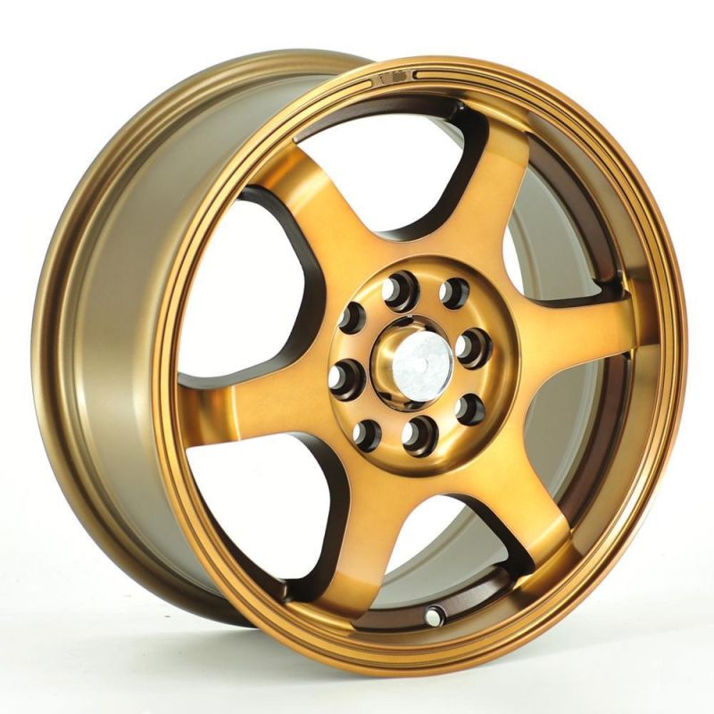 for Japanese Style Te37 15 17 18 Inch 4 5 Holes Alloy Wheels