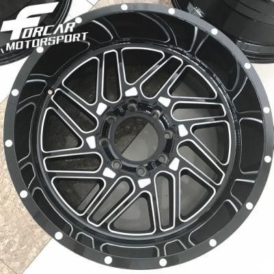 2020 New Design Hyper Black Offroad Rims Alloy Wheels