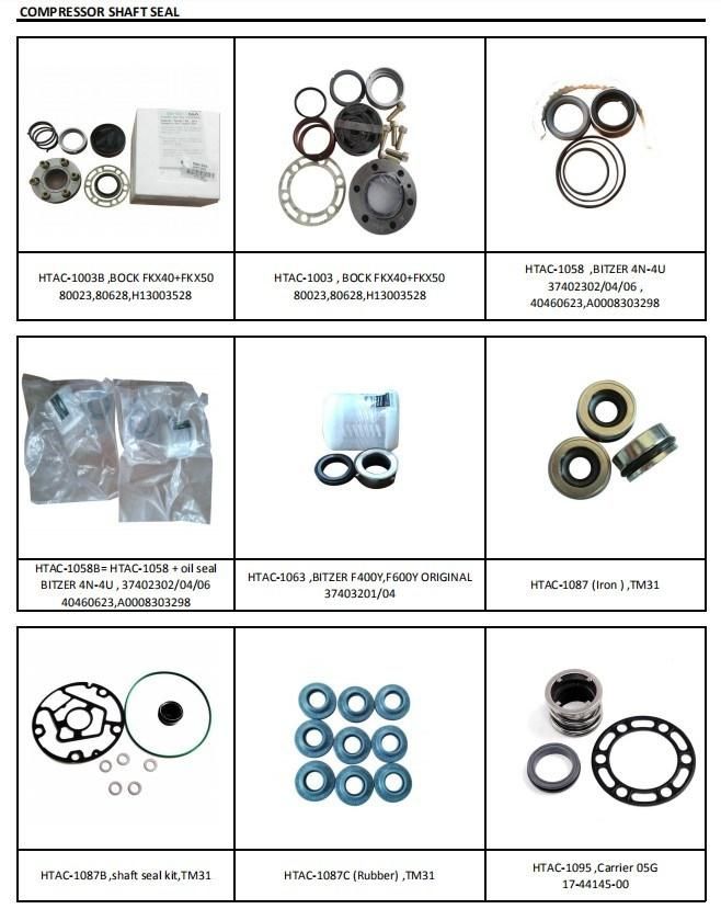 Bus AC Parts Compressor Shaft Seal 4200536