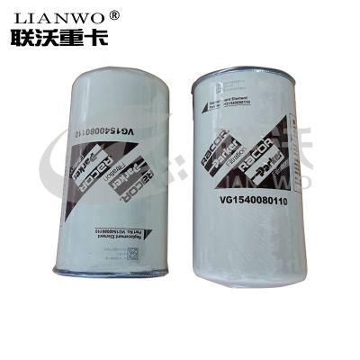 Sinotruk HOWO A7 Truck Shacman F2000 F3000 M3000 Wd615 Wd618 Wd12 Weichai Engine Parts Fuel Filter Vg1540080110