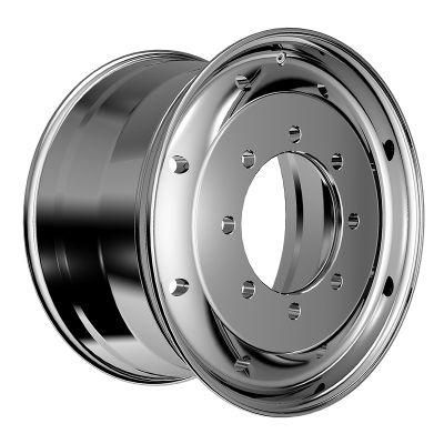 Factory Hot Sale Alcoa Style Forged Aluminum Wheel 22.5X11.75