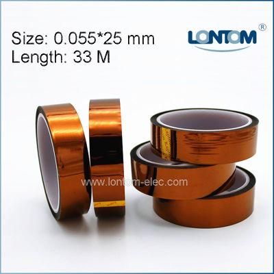 Kapton Tape 25mm Width Amber Color