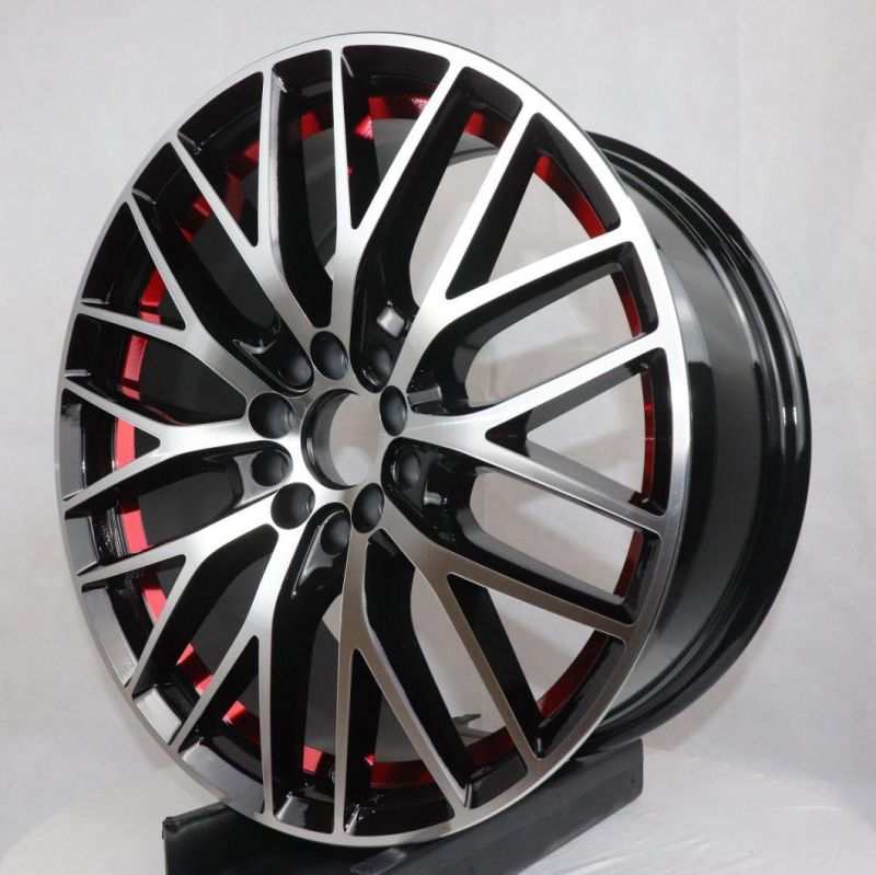 2022 Nice Alloy Under Cutting Red 18 Inch Car Rims