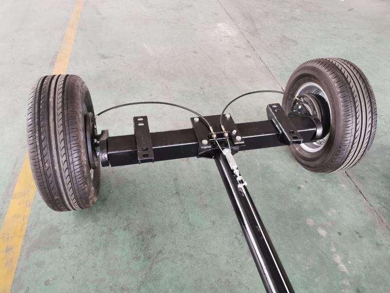 Car Carrier Trailer Heavy Duty Shaft and Electr Brake Parts Truck Disc Brake Axle