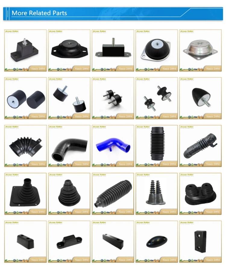 Rubber Shock Absorber Mounts, Rubber Cylindrical Vibration Isolation Mount, Rubber Anti-Vibration Isolator Buffer