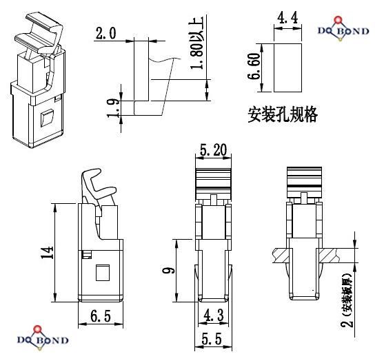 Plastic Cabinet Door Lock Mini Multi Touch Push Latch