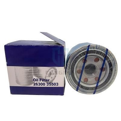 Factory Price Customized Oil Filter 26300-35503 for Hyundai with High Quality