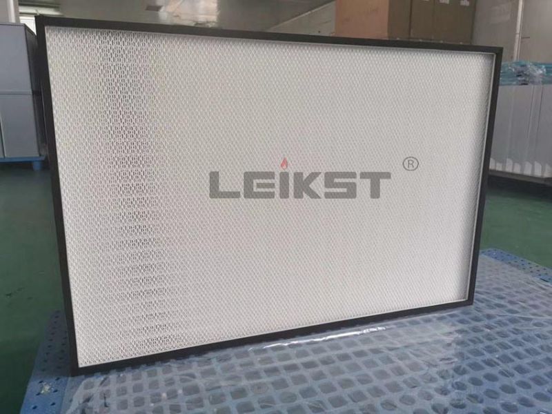 Leikst High Efficiency Particulate Mini-Pleat HEPA Filter H12 H13 (1170*570*69mm) HEPA/ULPA Air Filter for for Air Conditioning System Filtration