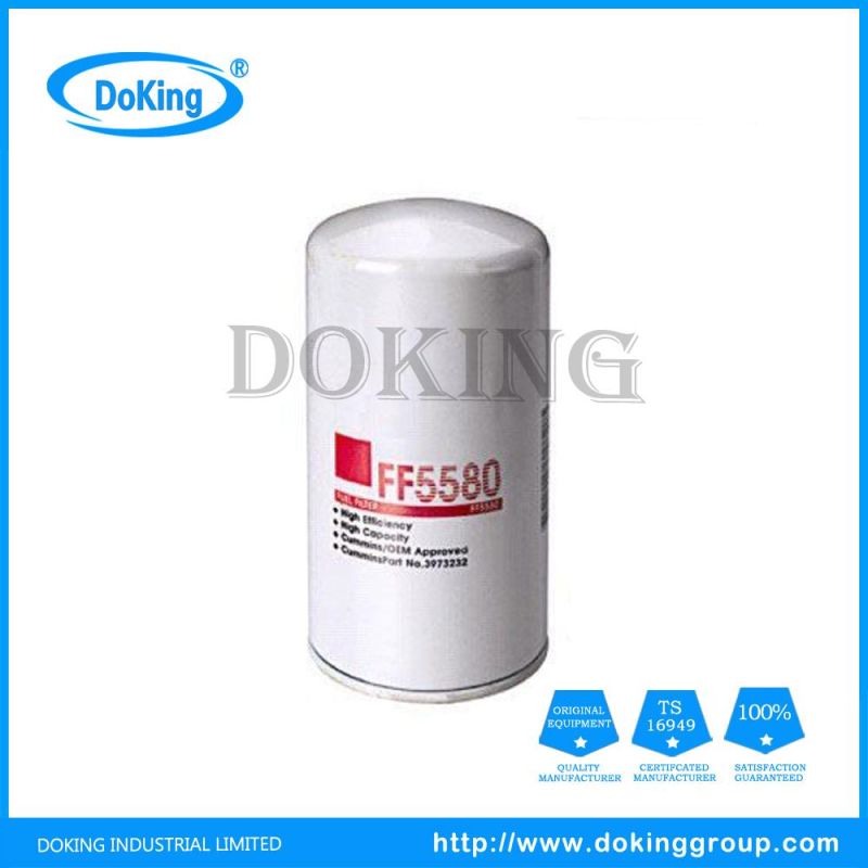 Wholesale Price Auto Parts Fuel Filter FF5580 for Excavators, Trucks