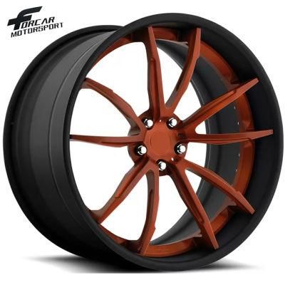 Customized Two-Piece Forged Luxury Alloy Wheels