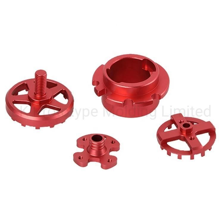 Customize CNC Machining Aluminum/Brass/Copper/Metal Small Part Mini-Part-Wheel Machining Mechanical Parts