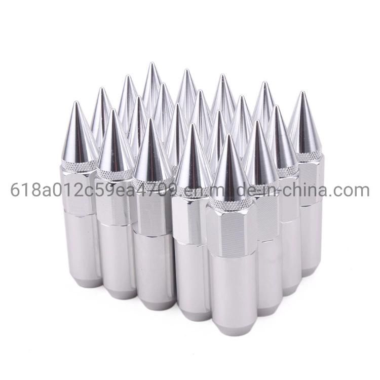 Aluminum 20PCS Spike Wheel Lug Nut M12X1.5/M12X1.25 Racing Lug Nuts