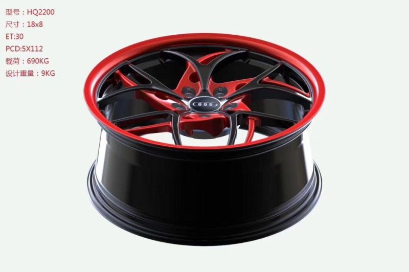 1 Piece Forged Aluminum Mag Alloy Wheel Rim