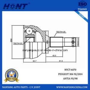 for Peugeot 306 Outer C. V. Joint 25-23-60 (NYCT-6070)