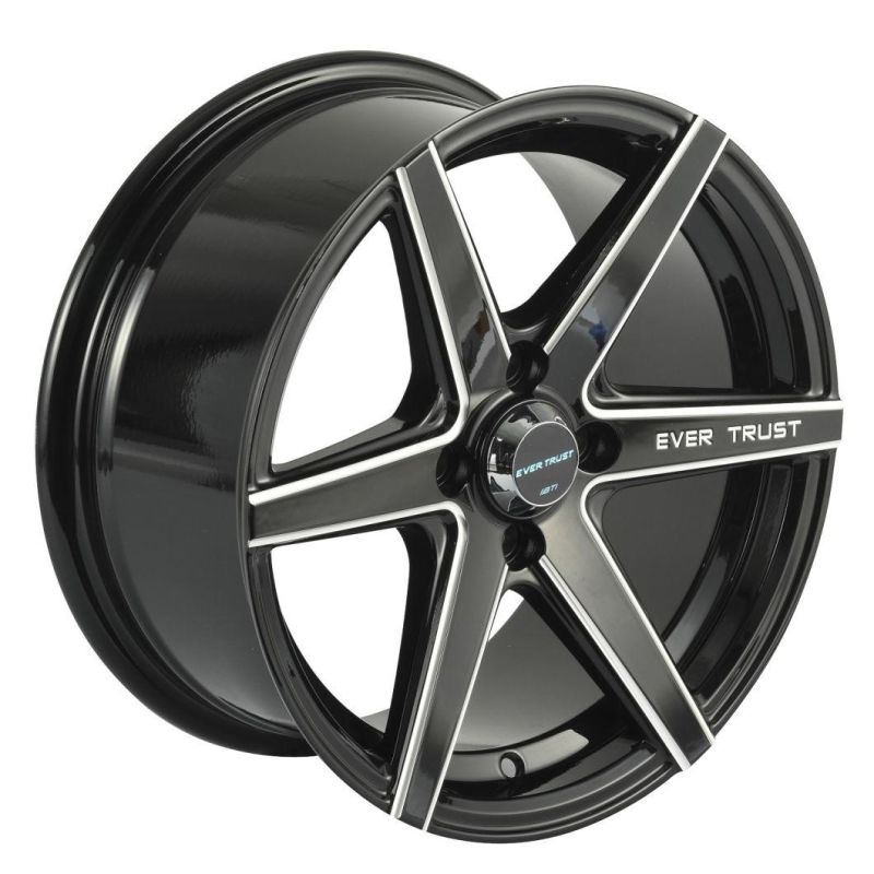 6 Spokes Concave Design Alloy Wheel with Milling Letters and Spoke