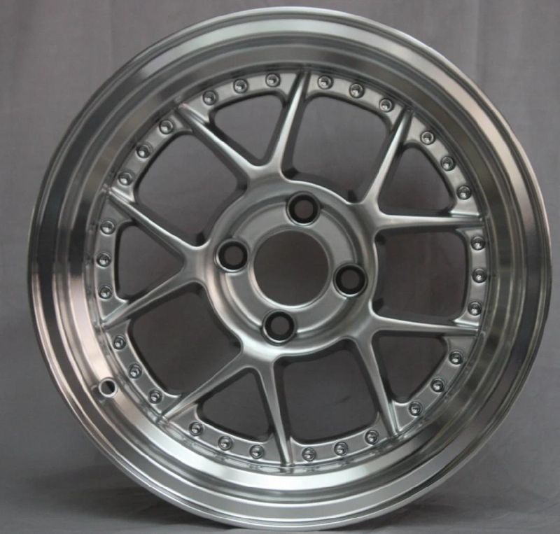 Top Design High Quality Aluminum Passenger Car Rim 15 Inch Car Alloy Wheels