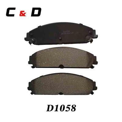 Auto Spare Parts D1058 Brake Pads for Chrysler/Dodge Avenger/Caliber/Magnum 5142559AA