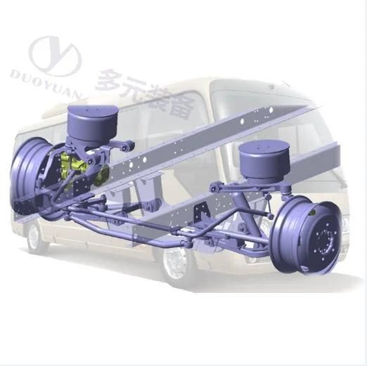 Electric Car Rear Axle Double Decker Super Luxury Coach Low Floor Suspension and Assembly Axles Car Axle Assembly