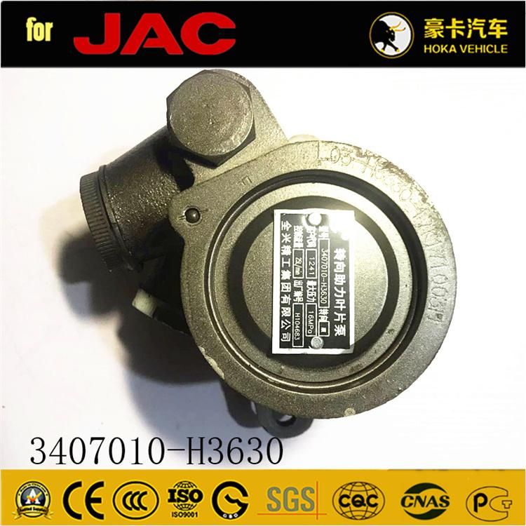 Original and High-Quality JAC Heavy Duty Truck Spare Parts Steering Vane Pump 3407010h3630