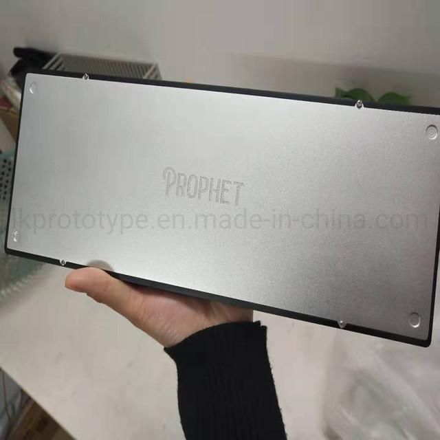 High Quality Rapid Prototype Plastic Part Keyboard Case CNC Machining