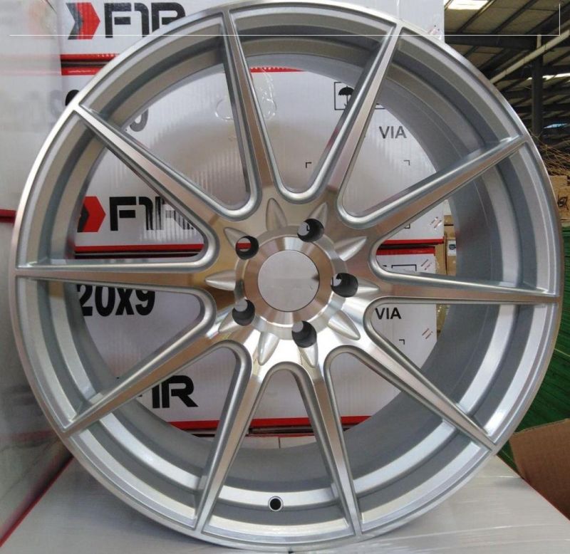 Made in China 4*100 Wheels 15*6 Silver Car Alloy Wheel with Competitive Price for Toyota Corolla