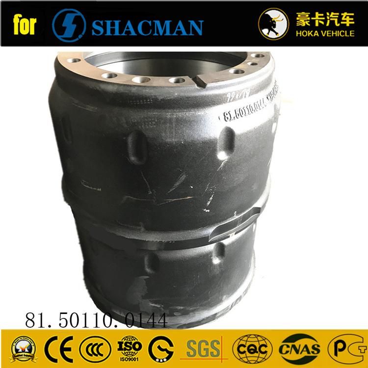 Original Shacman Spare Parts Rear Brake Drum for Shacman Heavy Duty Truck