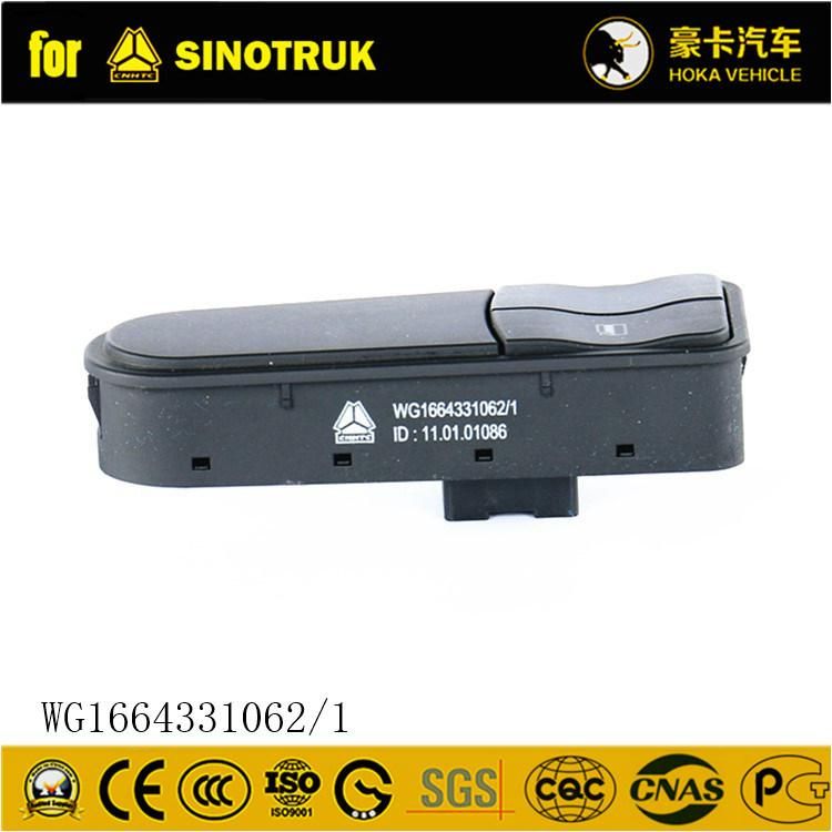 Original Sinotruk HOWO Truck Spare Parts Electric Door and Window Switch Right Wg1664331062/1