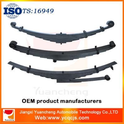 Auto Parts Manufacturer Suspension Leaf Spring for Semi Trailer and Truck