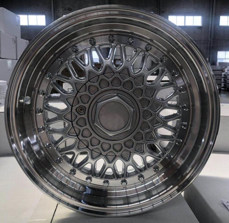 15X7.0 Inch Passenger Car Tires with Et 30 PCD 4/5/8/10X114.3-120 Alloy Wheel OEM/ODM/Customized Wheel Hub