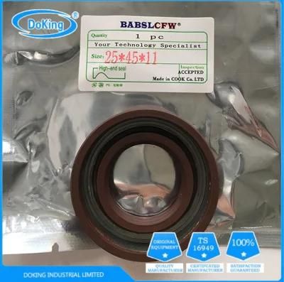 High Pressure Double Lips Tc Type NBR Rubber Oil Seals for Machinery