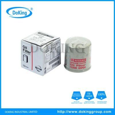 Car Filter 15208-65f0a Oil Filter for Nissan Auto Parts