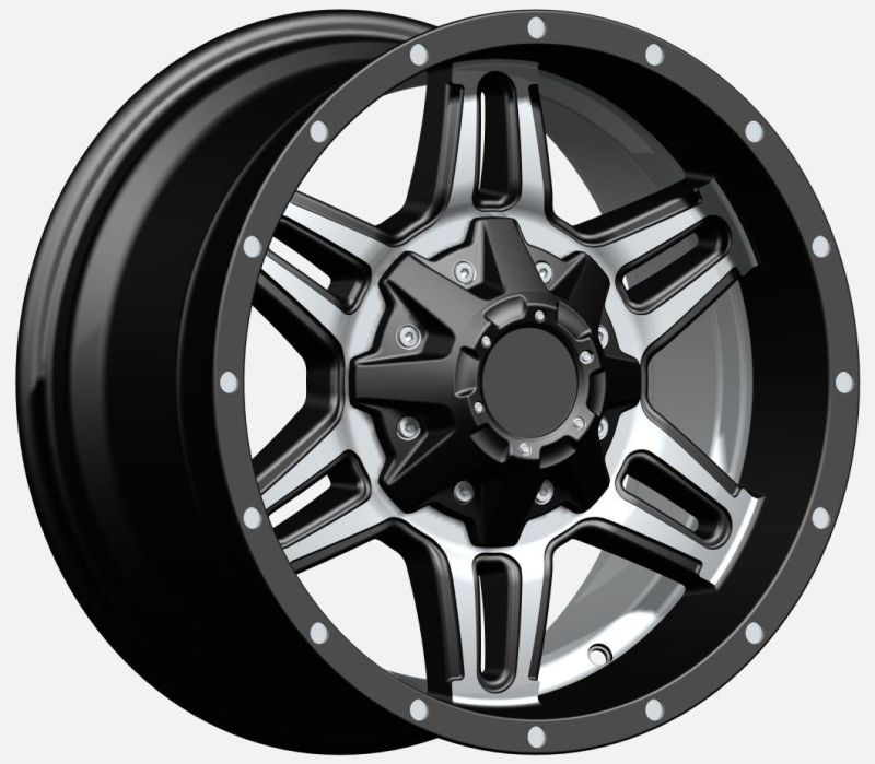 2020 Hot Sale 20X12 139.7 6 Holes Deep Concave Negative Offset SUV 4X4 Wheel Rims