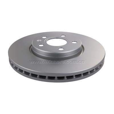 High Quality Painted/Coated Auto Spare Parts Ventilated Brake Disc(Rotor) with ECE R90