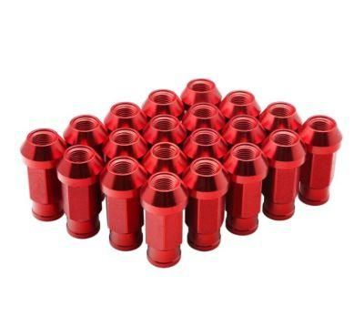 M12X1.5/1.25 Aluminum Alloy Car Wheel Lug Nuts Bolts