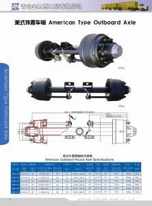 American Trailer Axle - 13t Trailer Axles