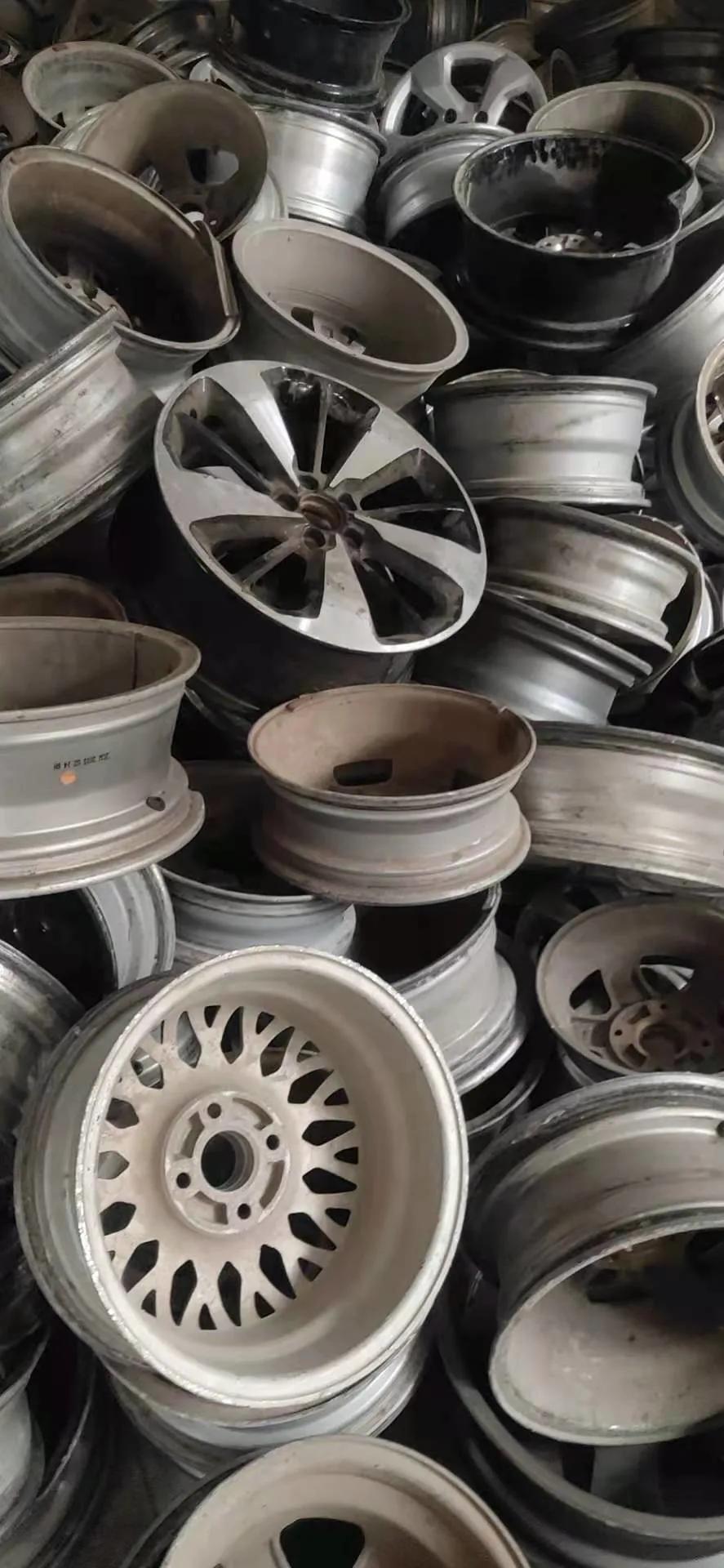 Truck Car Waste Aluminum Wheel Scrap Aluminium Wire Extrusion Scrap 6063 with Good Price