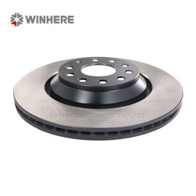 Auto Spare Parts Rear Brake Disc(Rotor) for OE#1K0615601N/5Q0615601E/5QM615601A