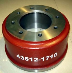 Truck Brake Drum for Hino 43512-1710