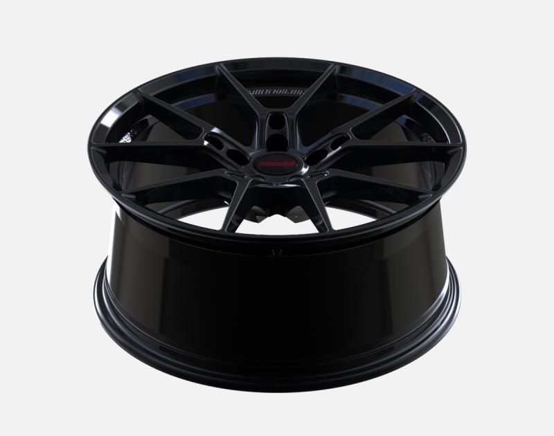 1 Piece Monoblock Forged Alloy Wheel with Gloss Black