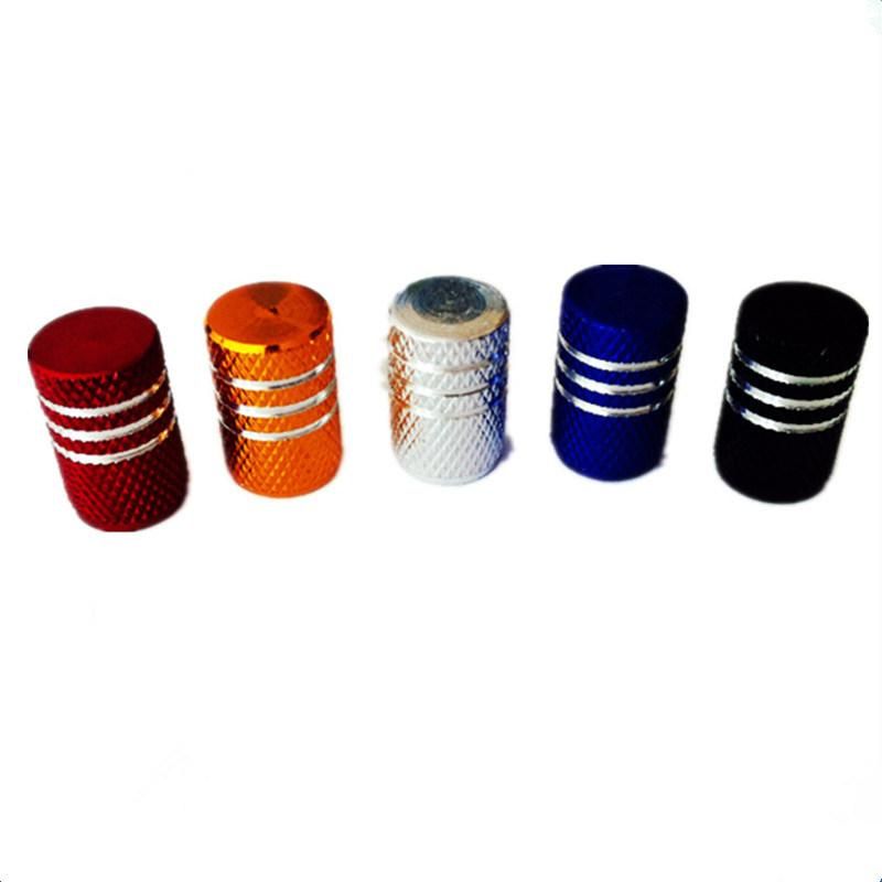 High Quality Car Parts Aluminium Color Tire Valve Cap