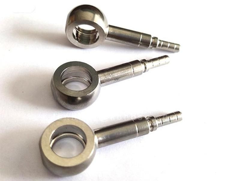 Universal An3 Stainless Banjo Crimped Crimping Fitting 10.2mm Banjo Fittings with Crimp Ferrule