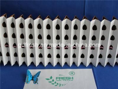 Pleated Filter Paper V Type (manufacture) , Concertina Filters (antiflaming)