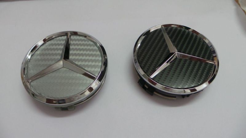 New Style 75mm BZ ABS Black Wheel Center Cap