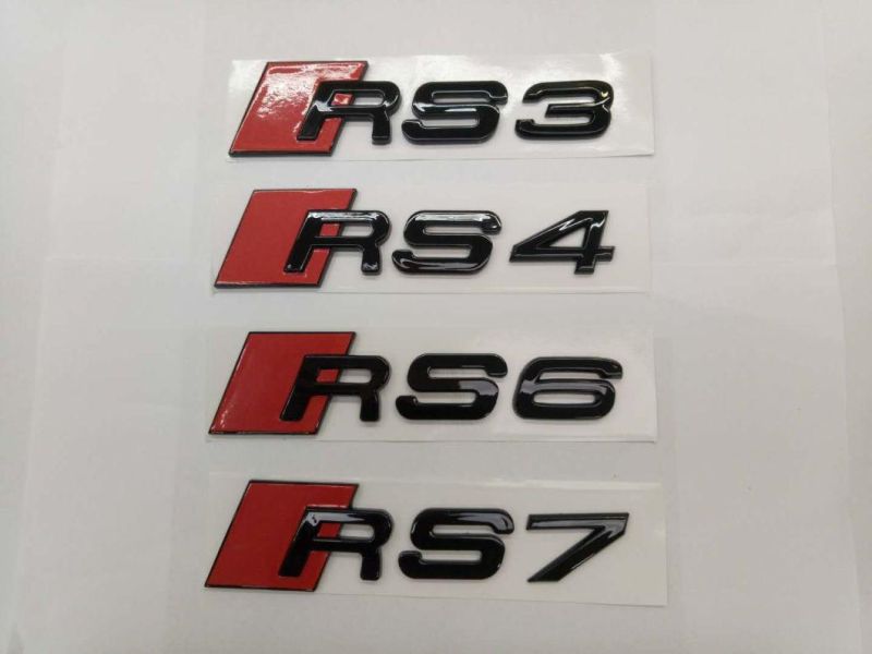 Wholesale ABS Plastic Car Letter Custom Auto Logo Car Badges