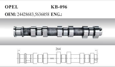 Camshaft 24428683, 5636058 for Opel