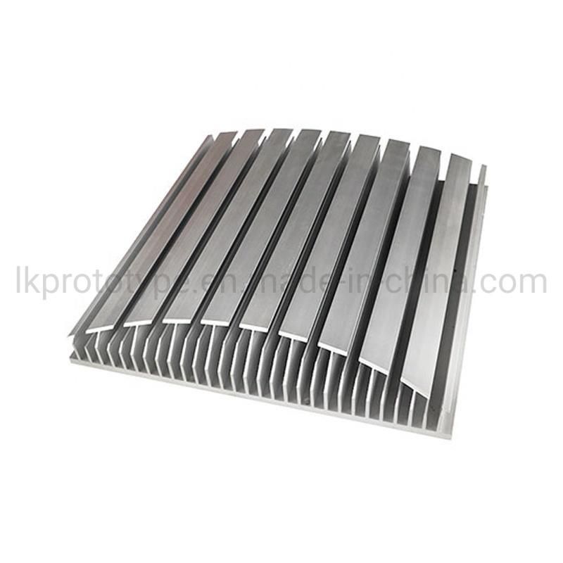 OEM Customized CNC Precision 6063 Aluminum Heatsink/Radiator CNC Machining Parts